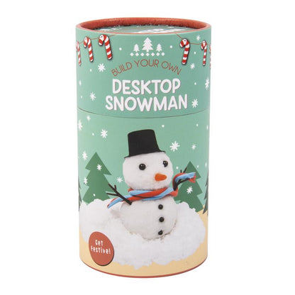 Set of six children's craft desk snowman toys by Emery Jensen for kids aged 3 and up, colorful and fun for creative play.
