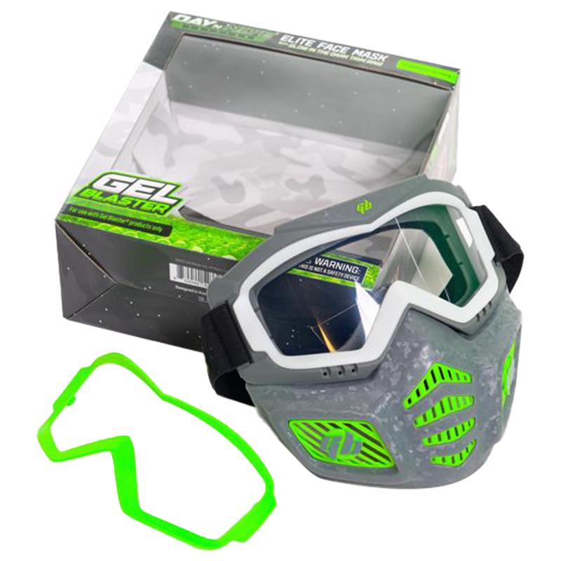 ELITE FACEMASK GRN 8+yrs