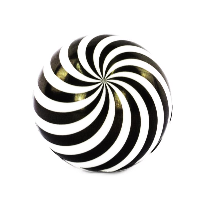 ILLUSION BALL Blk/wht 4" - Pack of 6