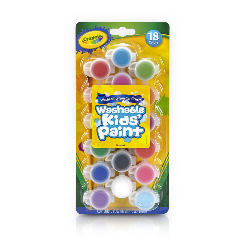 KIDS PAINTS WASHBL18PC - Pack of 6