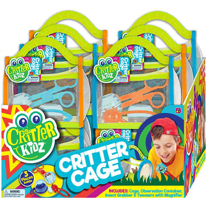 KIDZ CRITTER CAGE - Pack of 12