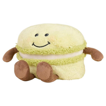 Emery Jensen Macroon plush toy for children, soft and cuddly stuffed animal with colorful design, perfect for kids' play and comfort.