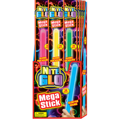 NITEGLO MEGA STICK 14" - Pack of 24