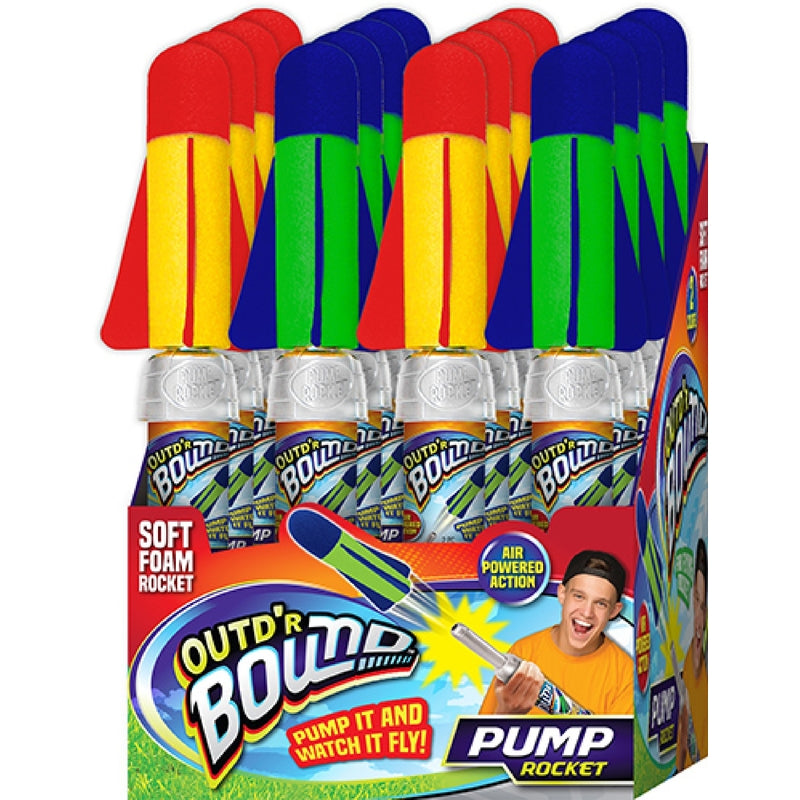 Outd'r BOUND PUMP ROCKET - Pack of 16