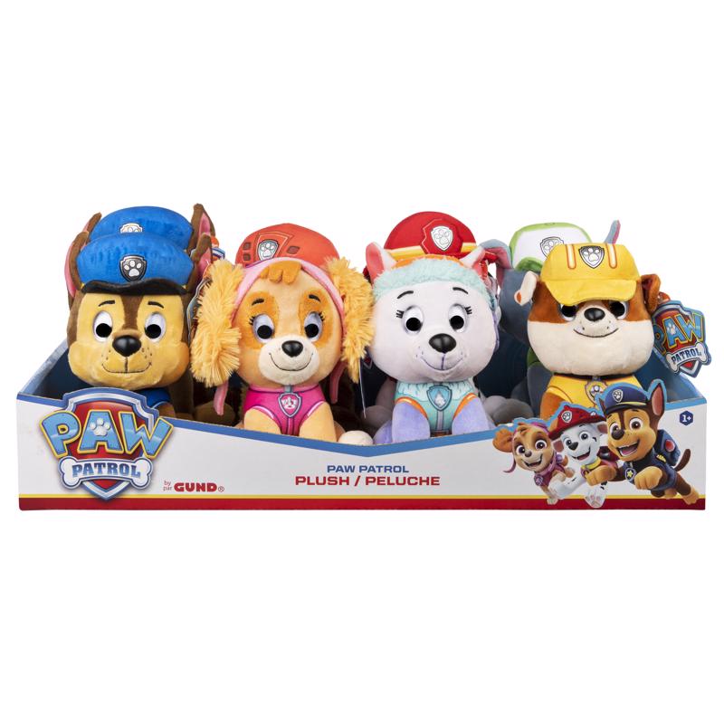 PAW PATROL PLUSH ASST 6" - Pack of 8