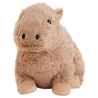 Soft plush capybara toy for children by Emery Jensen, featuring realistic details and a cuddly appearance.