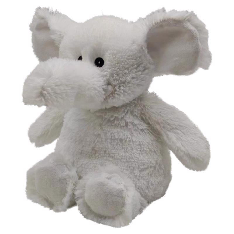 Emery Jensen plush Warmie elephant toy for children, soft fabric, and cuddly design perfect for kids' comfort and play.