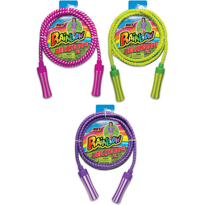 RAINBOW DELUXE JUMP ROPE - Pack of 24