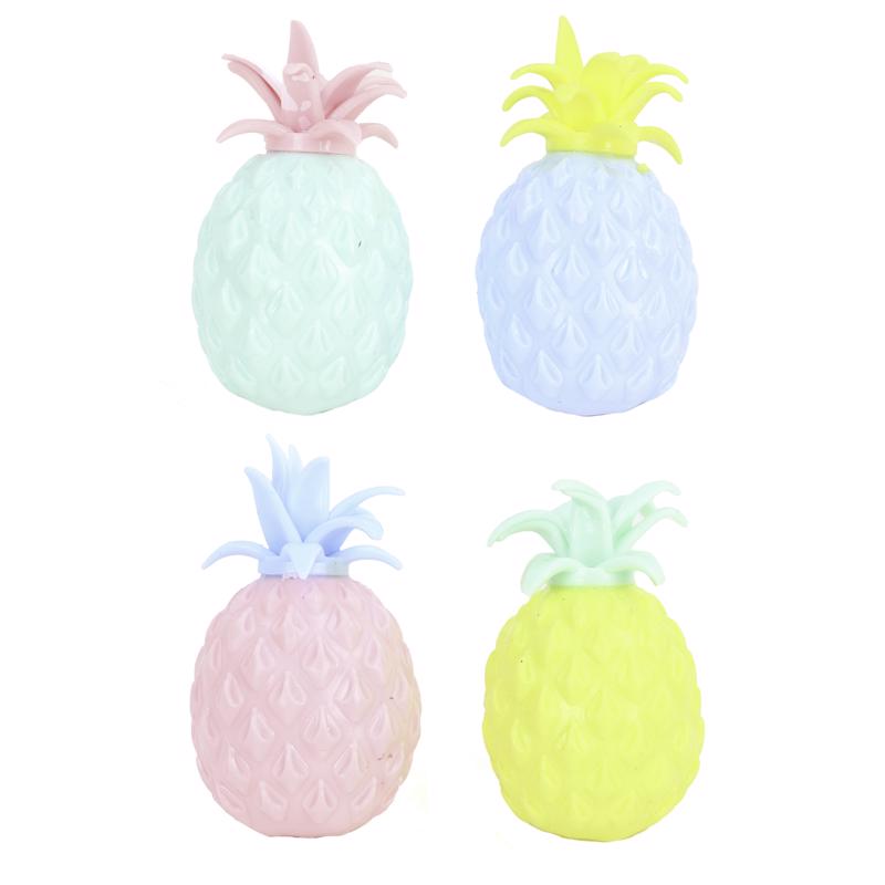 SQUEEZY PINEAPL ASST 1PK - Pack of 12