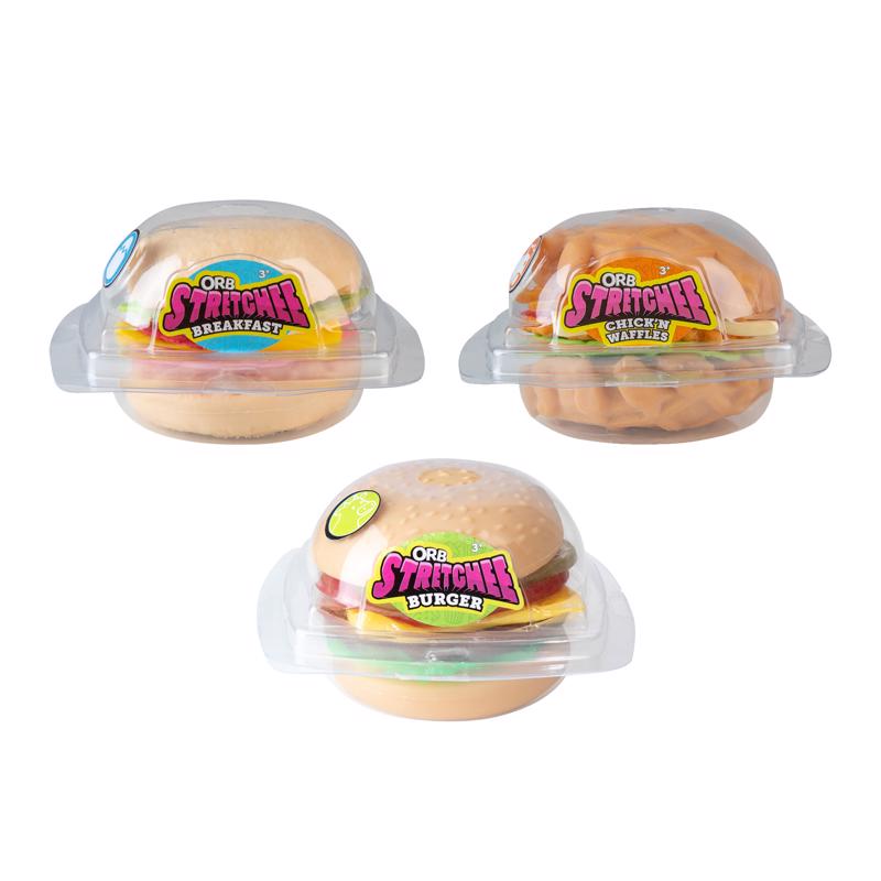 SQUISHY TOY ASST 3y+ 3PC - Pack of 27