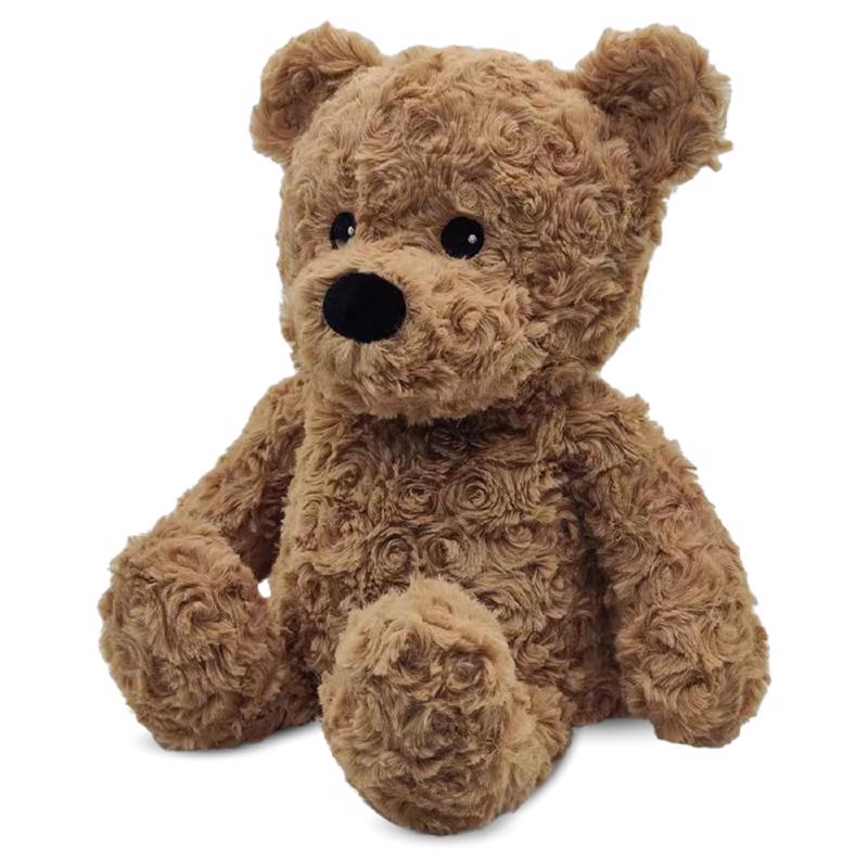 Emery Jensen stuffed animal curly bear toy for children, soft plush plush toy with curly fur design, ideal for kids' play and cuddling.