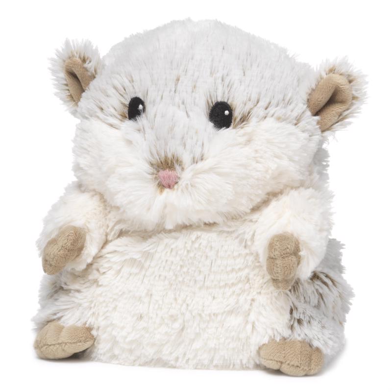 Soft plush Emery Jensen stuffed animal hamster, a cozy children's toy with detailed fur and cute features.