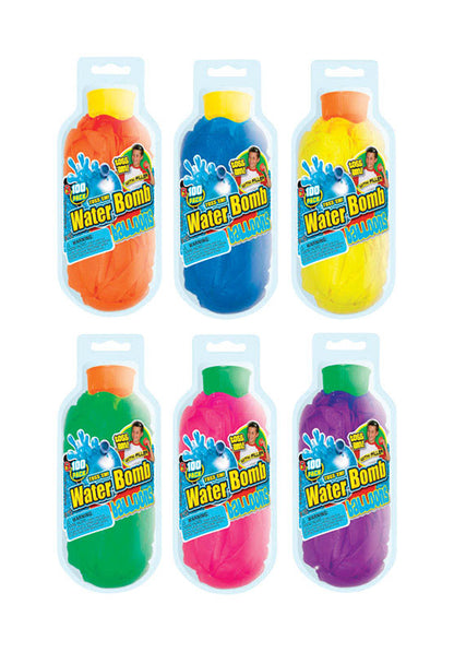 WATER BALLOONS 100PC - Pack of 24