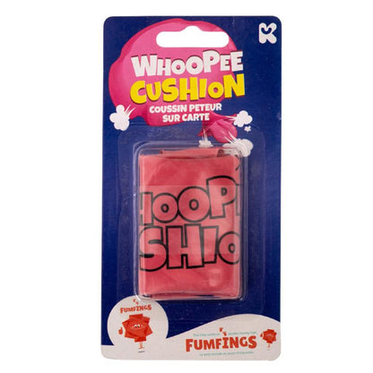 Colorful Emery Jensen whoopee cushion toy for children, designed to make funny fart sounds and entertain kids.