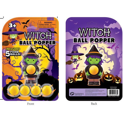 Emery Jensen children's toy Witch Ball Popper featuring colorful balls and playful design, designed for fun and entertainment.
