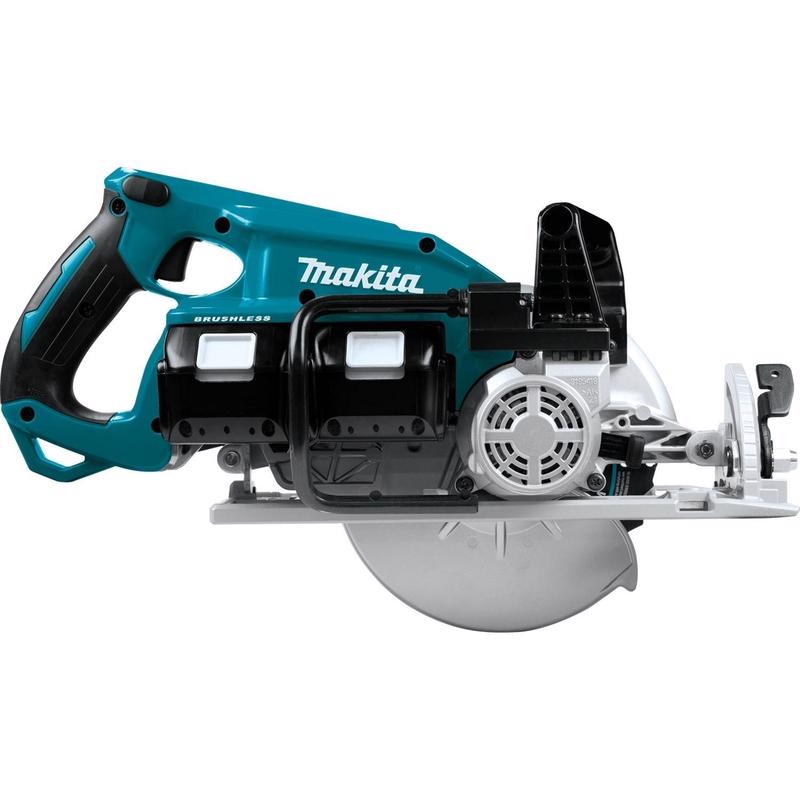 Emery Jensen 7.25-inch circular saw kit with blade guard and handle, designed for precise cutting tasks.