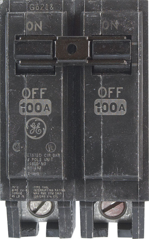 BRKR GE THQL 2P 100A 2"