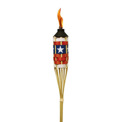 TORCH BAMB RED/WHT/BL57" - Pack of 18