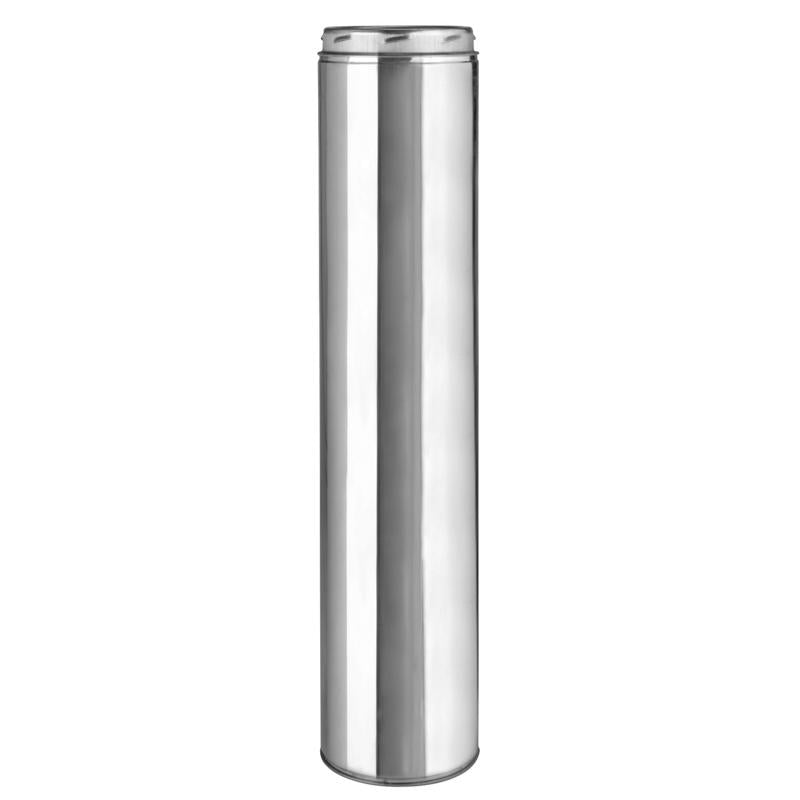 Emery Jensen Class A chimney pipe, 6x36 inches, with fittings for residential venting and chimney installation.
