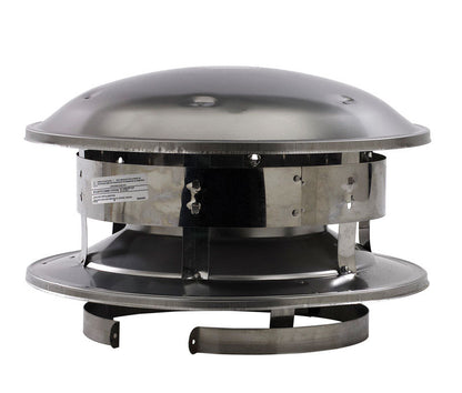 Top view of Emery Jensen Class A 8-inch round pipe fitting, model 8T-CT, showcasing high-quality plumbing component.