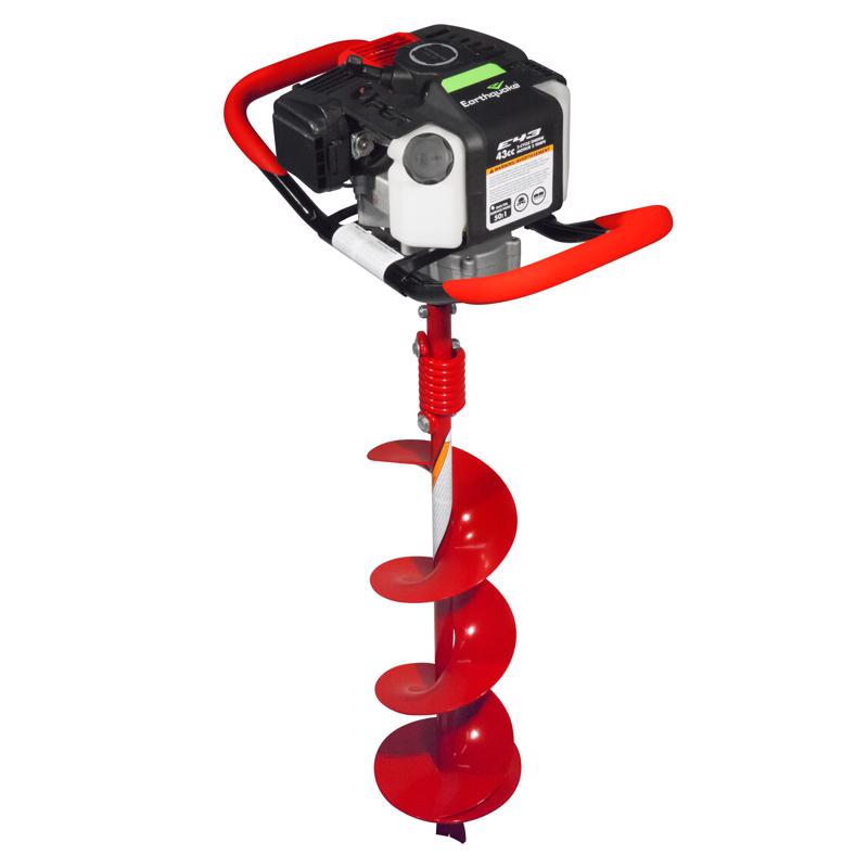 EARTH AUGER W/pwrhead 8"