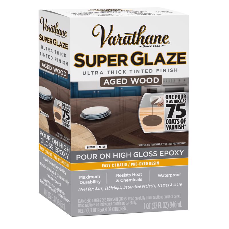 GLAZE AGED WOOD 1Q - Pack of 3