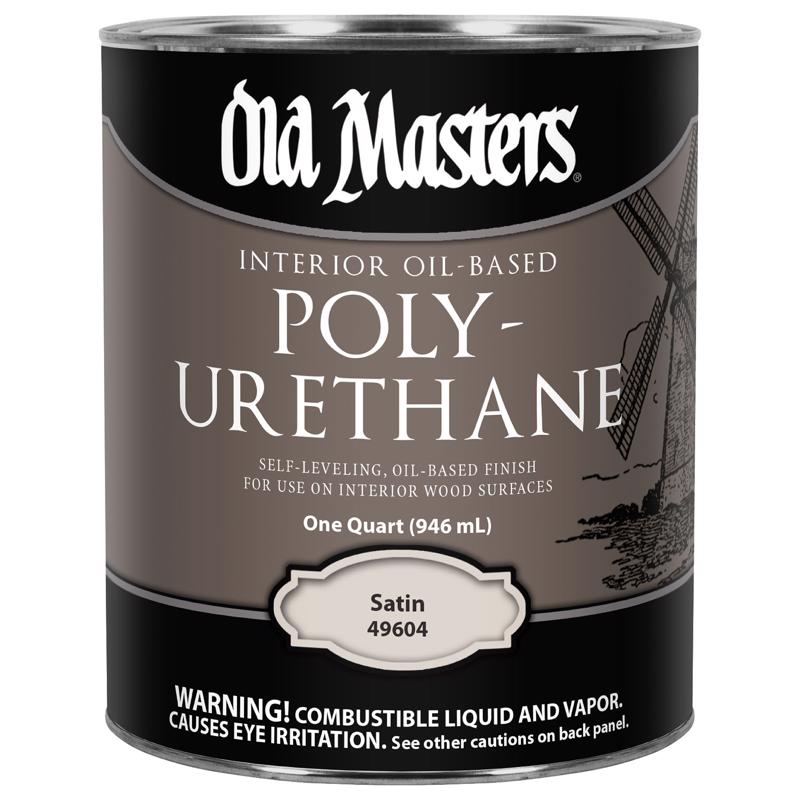 POLYURTHANE SATN CLR 1QT - Pack of 4