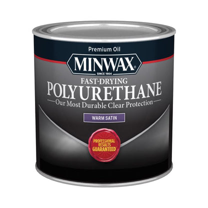 VARNISH POLY WRM SATN 8OZ - Pack of 4