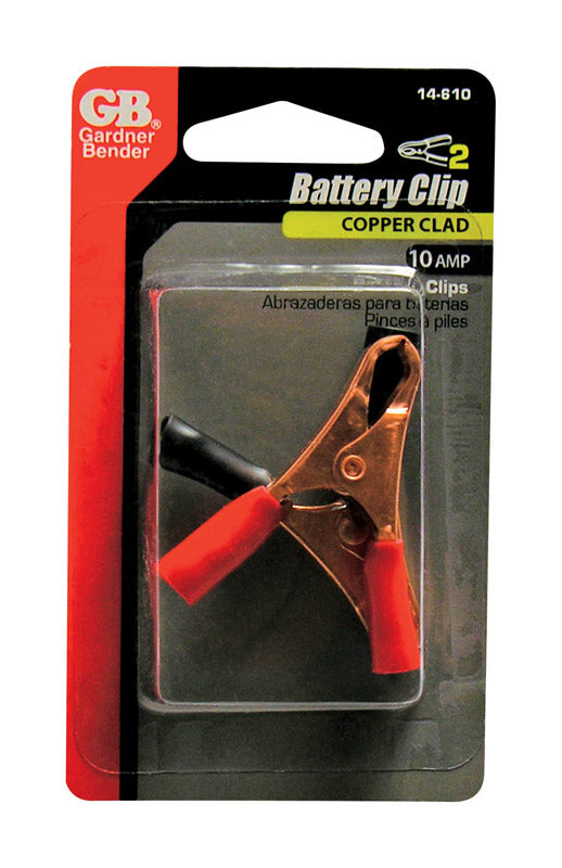 Emery Jensen BATTR CLAMP10A INSL CD2 clips and connectors for electrical wiring, shown in a close-up image.