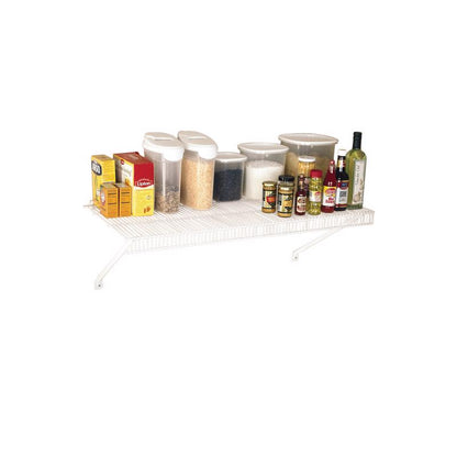 SHELF MESH 36"X16" WHT