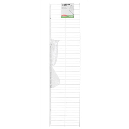 SHELF WRDROBE 48"X12"WHT