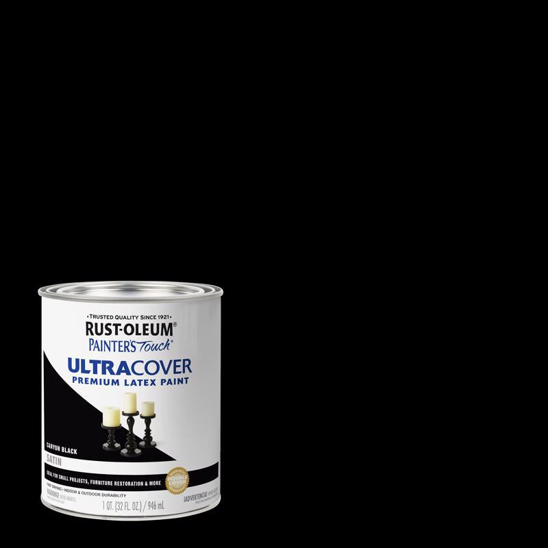 LATEX PAINT CNYN BLK 1QT - Pack of 2