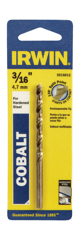 BIT DRILL 3/16"COBALT CD - Pack of 3