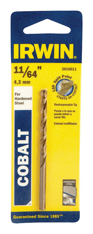 BIT DRILL11/64"COBALT CD - Pack of 3