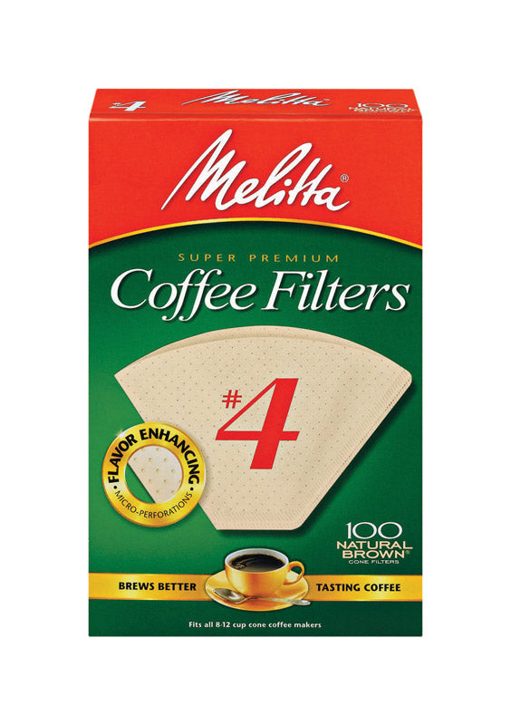 Emery Jensen Coffee Filter #4 for coffee makers, 100-pack, durable paper filters for brewing fresh coffee.