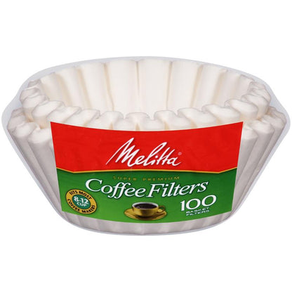 Emery Jensen Coffee Fltr Jr 100ct, coffee maker filter replacement part, disposable paper filters for coffee brewing.