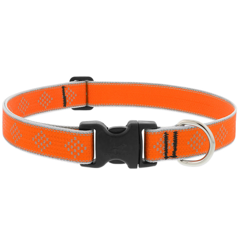 Emery Jensen adjustable dog collar with a 20-inch diameter, made of durable material, suitable for medium to large dogs.