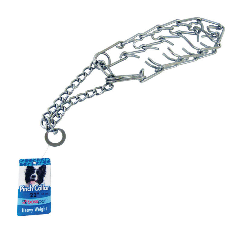 Set of six Emery Jensen Collar Pinch 3.5mm collars for dogs, durable and adjustable for comfortable fit.