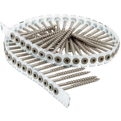 EXT SCREWS #8 FLAT 2.5"l