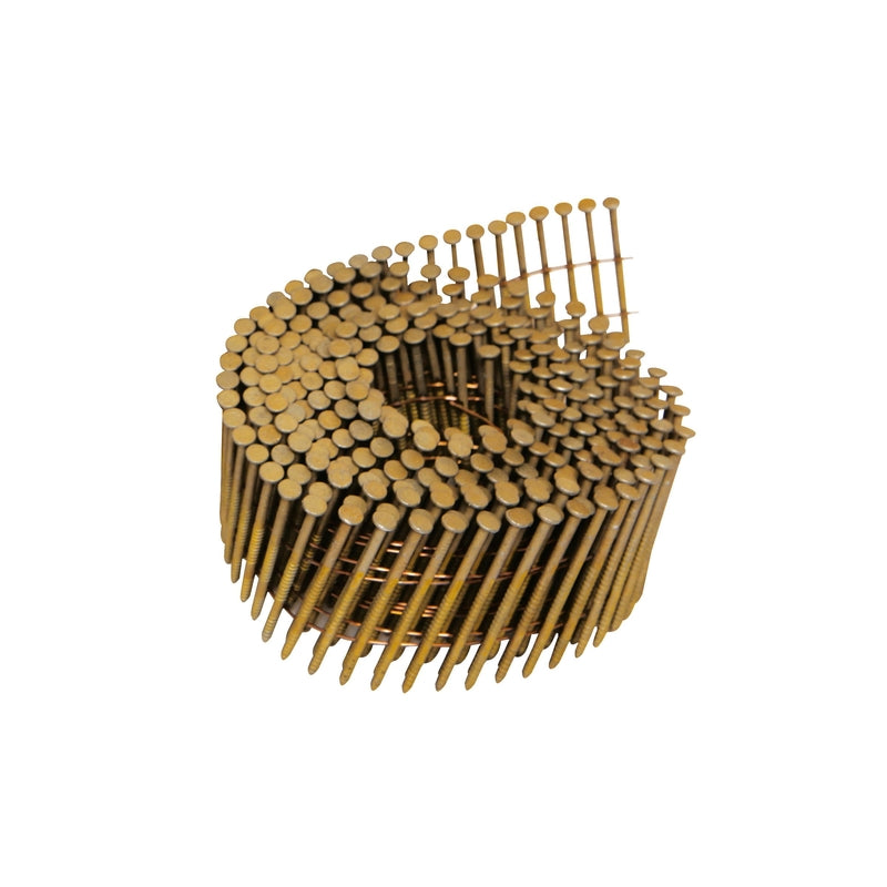 Emery Jensen collated screws NAIL RS SS 15DEG 1800pk for construction and framing projects, shown in a close-up image.
