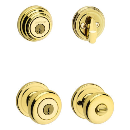 Emery Jensen ENTRY &dbolt SGL CYL PB combination pack, featuring secure lock components and durable cylindrical design.