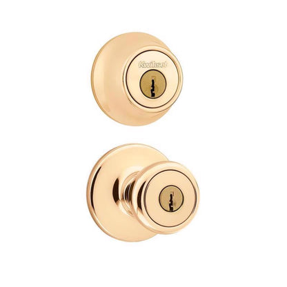 Emery Jensen LOCK Ent/dbolt US3 KZAL combination pack showing security lock and deadbolt with packaging.