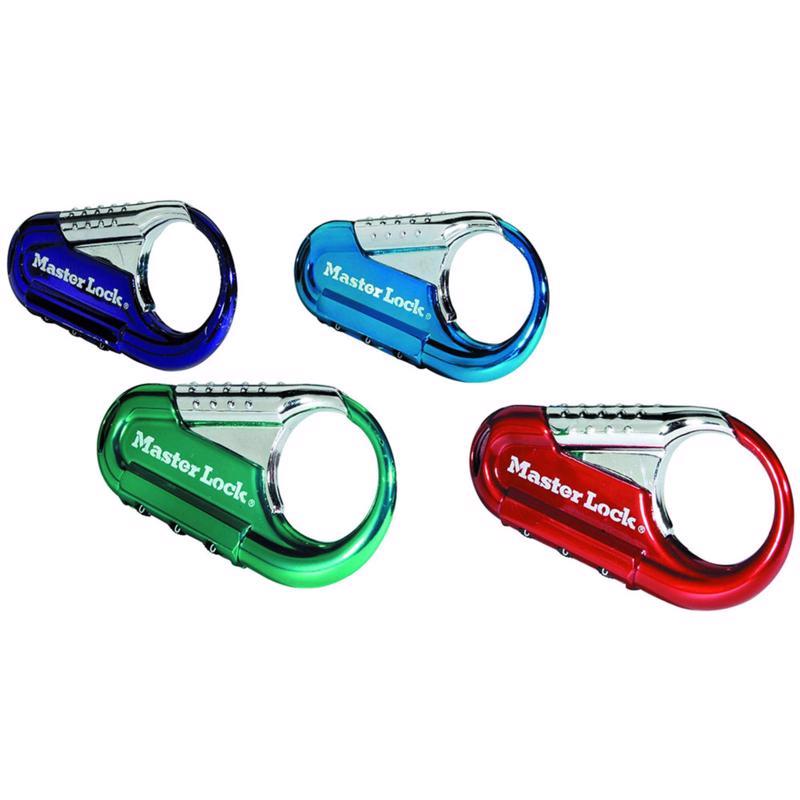 BACKPACK LOCK ASST COLOR