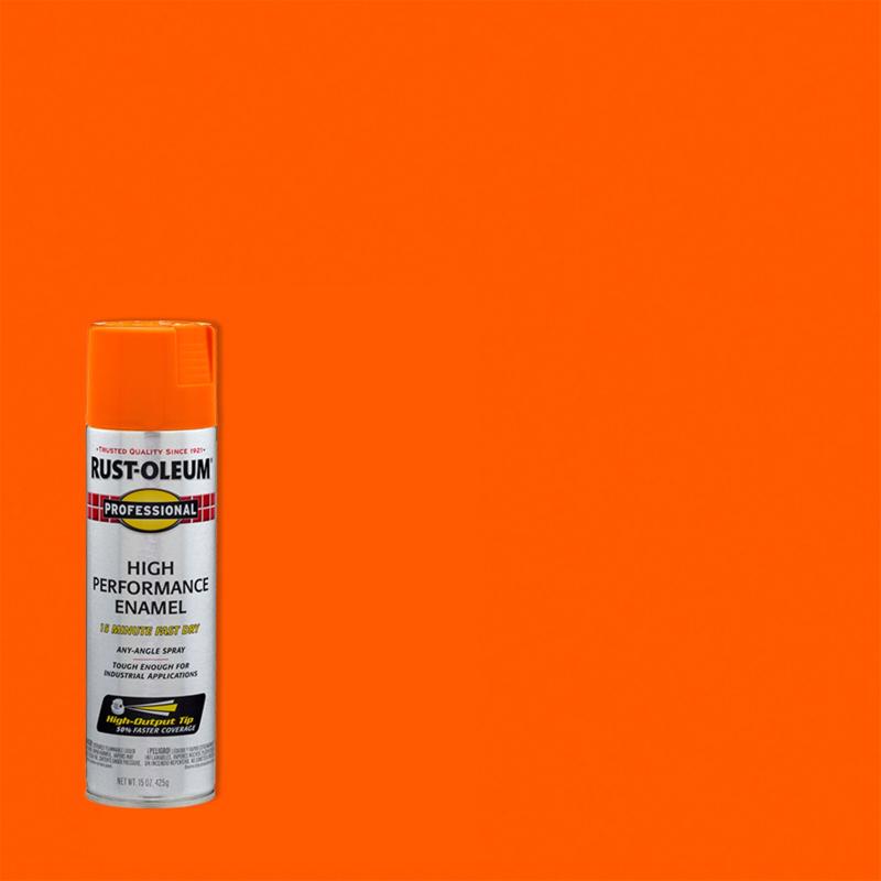 SPRYPAINT SAFTY ORNG15OZ - Pack of 6