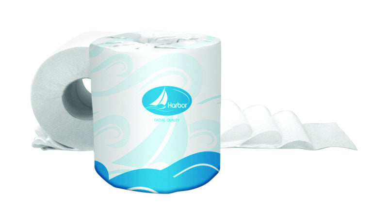 Emery Jensen 2-ply commercial toilet paper pack with 80 rolls, soft and strong bathroom tissue for high-traffic restrooms.