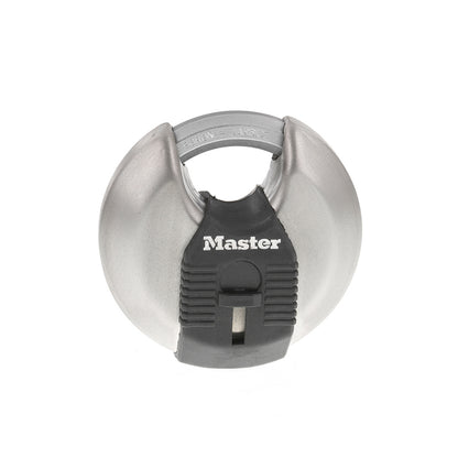 Emery Jensen commercial professional disc key lock with 2-3/4-inch steel construction for secure locking mechanisms.