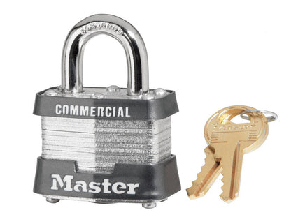 PADLOCK LAM1-1/2"SER3381 - Pack of 6