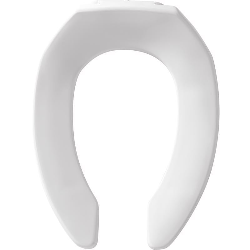 TOILET SEAT ELNG OPEN WH