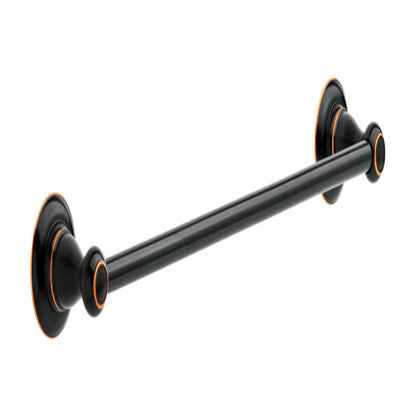 Emery Jensen Porter towel bar 18 inches with orb finish, concealed screw mounting, modern bathroom accessory.