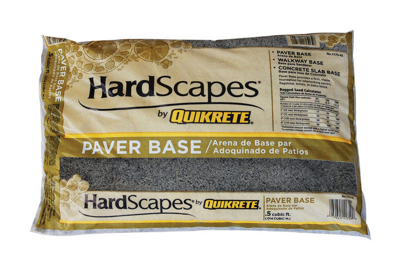 Emery Jensen Paver Base .5 CF concrete and blacktop mix bag for paving projects, showing the bag's label and branding.